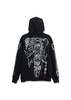 Back Beat Co. Cactus Jack by Travis Scott For Fragment Skeleton Graffiti Full Zip Hoodie sweater - Black - Thumbnail 2