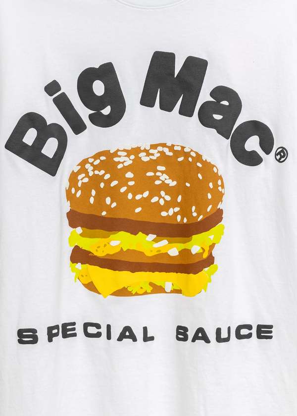 Cactus Plant Flea Market X McDonald's Big Mac T-Shirt White | Garmentory