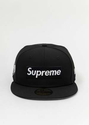 Supreme Money Box Logo New Era cap - Black | Garmentory