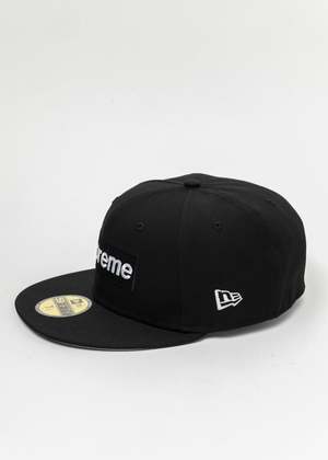 【黒 7-3/4】Supreme Money Box Logo New Era Supreme Money Box Logo New Era Black 7 3/4 Brand New FW22