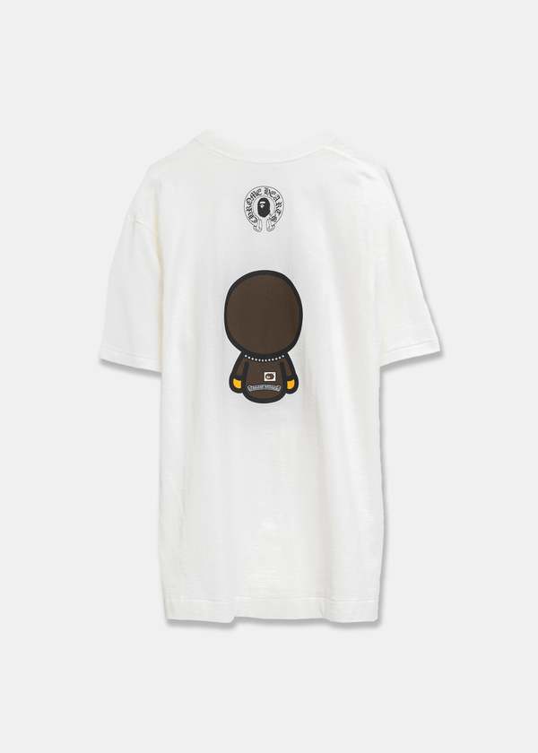 Chrome Hearts x A Bathing Ape T-Shirt - White | Garmentory