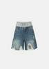 ANDERSSON BELL Hybrid Shorts - Blue/Grey - Thumbnail 1