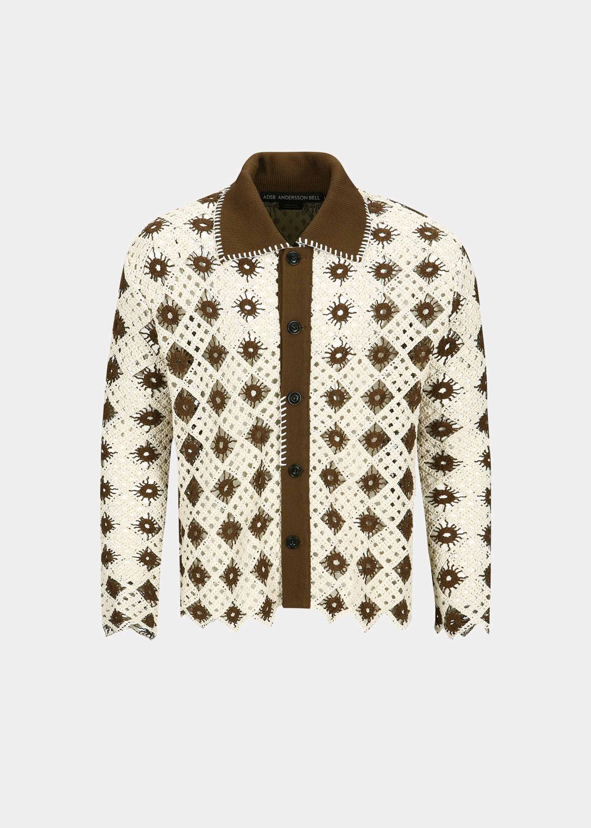 トップス Andersson Bell Patch Jacquard Cardigan JACQUARD PATCH CARDIGAN X ANDERSSON BELL - Black | ZARA Thailand