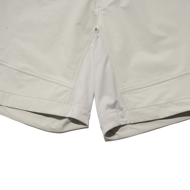 and wander TREK SHORT PANTS - LIGHT GREY | Garmentory