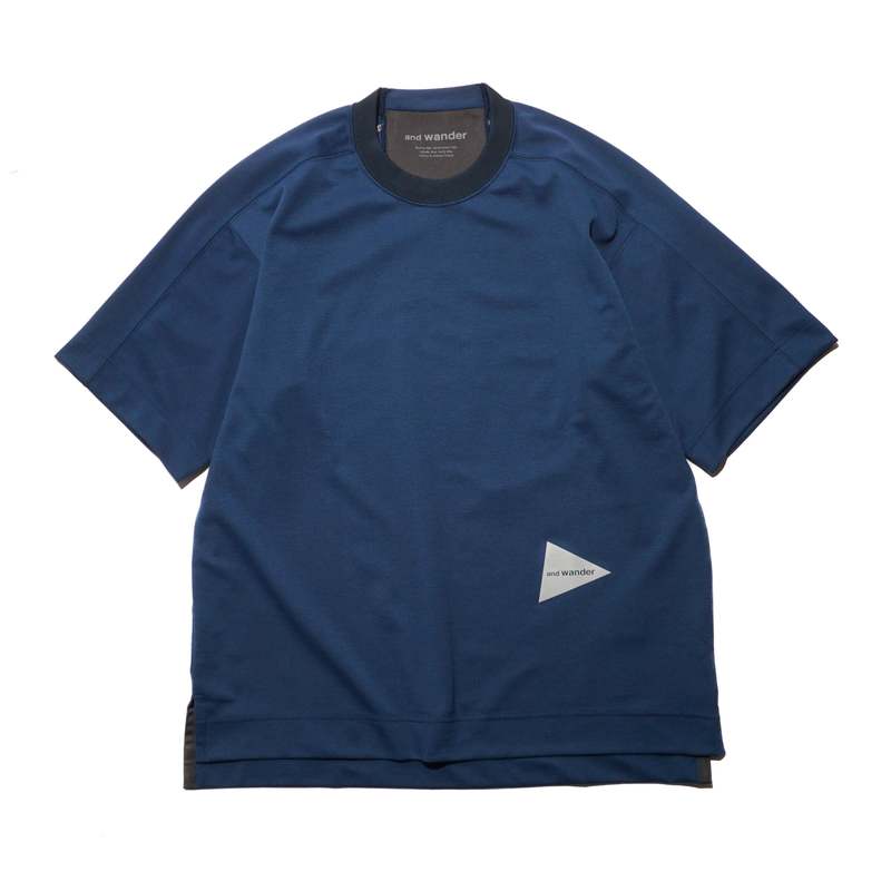 AND WANDER｜SHORT-SLEEVED ROUND NECK T-SHIRTS (Uv Cut Dr and wander - Tech Short Sleeve Shirt | HBX - Globally