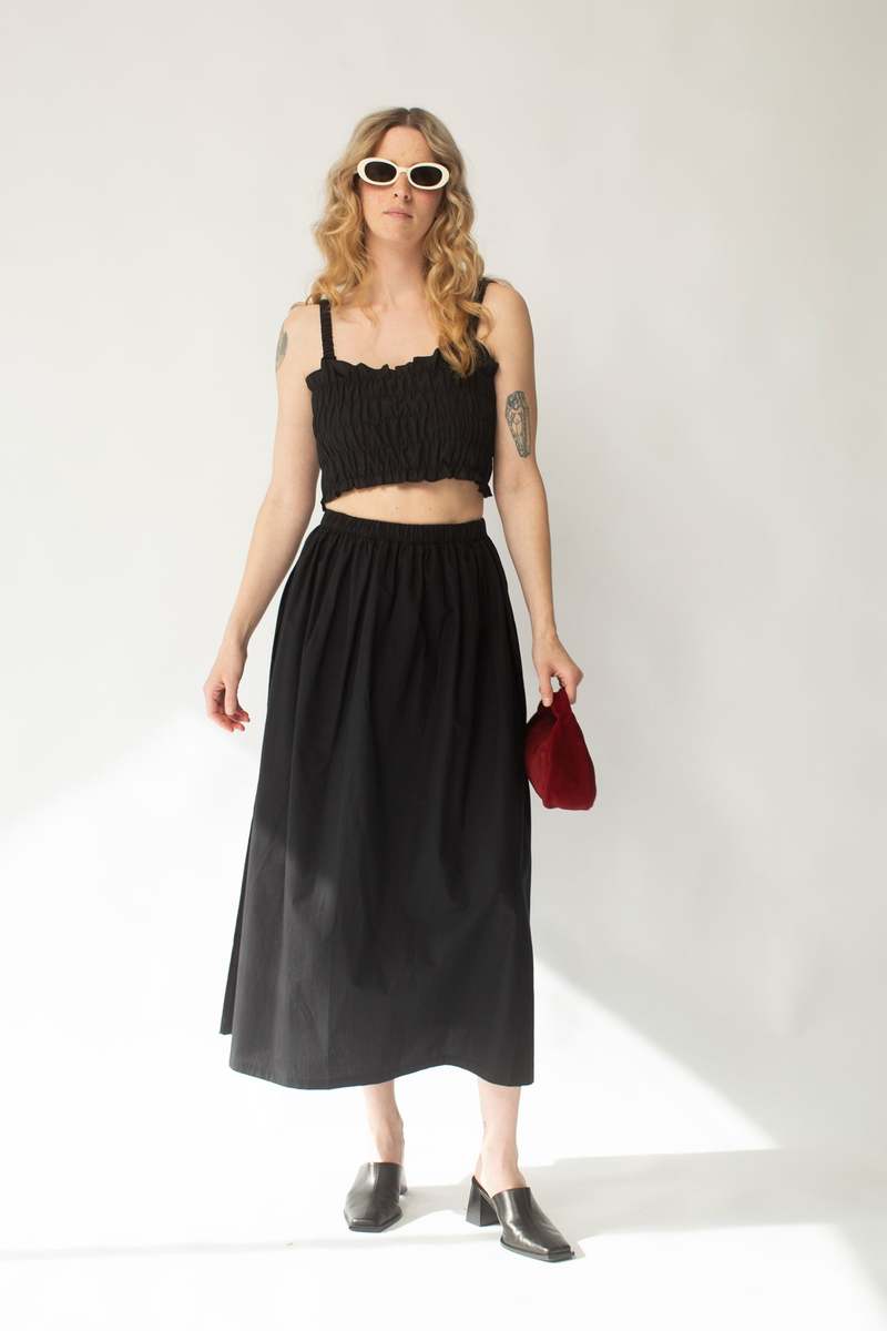 JOURNAL STANDARD RITA ROW リタロウ SOL SKIRT Rita Row Sol Skirt - Black | Garmentory