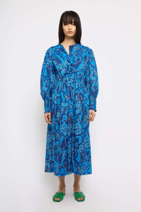 Roseanna Alabama Honolulu Dress - Blue | Garmentory