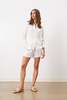 Line Knitwear Mila Shorts - Gardenia - Thumbnail 4