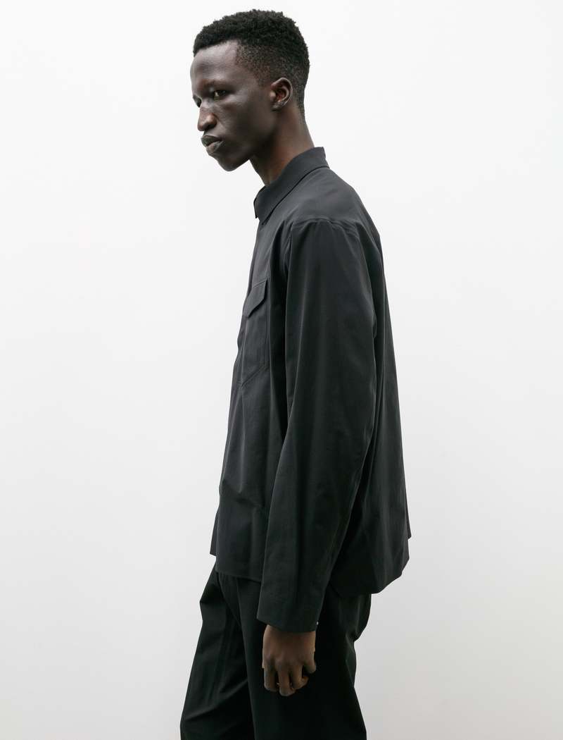 Veilance Field Shirt - Black | Garmentory