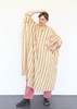 11.11 ELEVEN ELEVEN Striped Caftan Dress - Light Yellow - Thumbnail 2