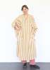 11.11 ELEVEN ELEVEN Striped Caftan Dress - Light Yellow - Thumbnail 6