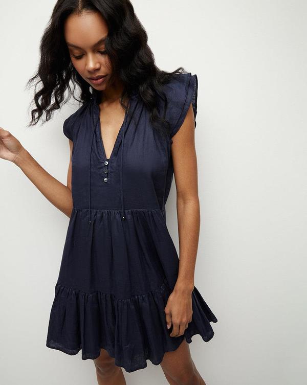 long sleeve long dresses Ever-Pretty Plus Size Empire Waist A-Line V-Neck Holiday Dress with Long Lantern Sleeves main image 0