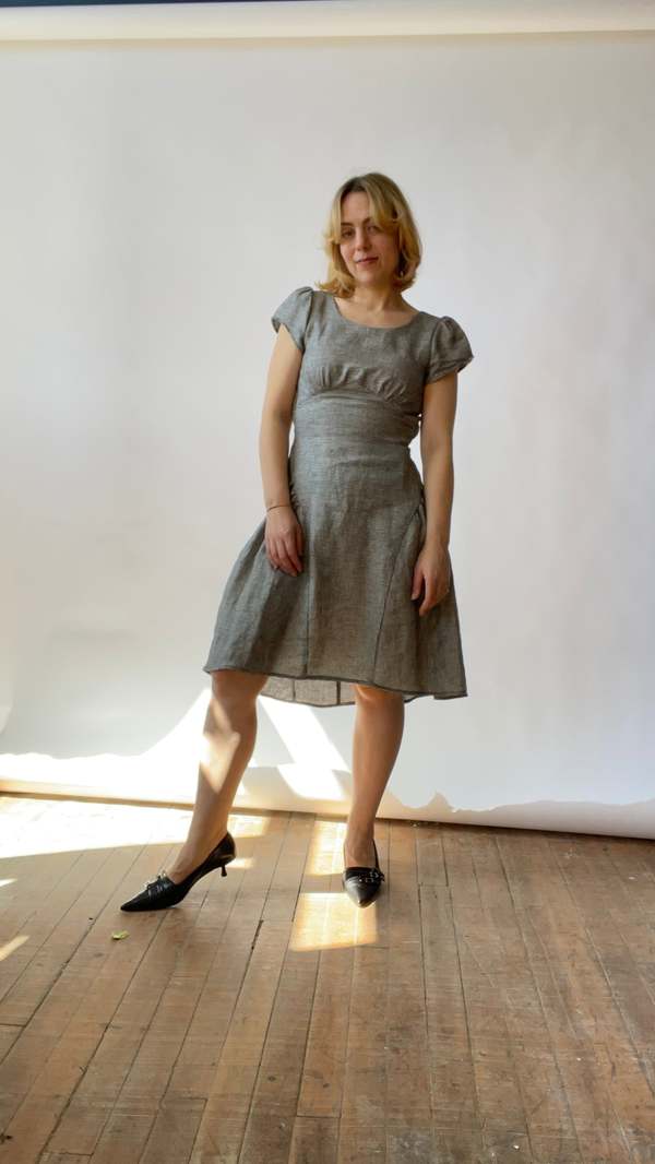 womens knee length formal dresses Deep V-Neck Knee-Length Wholesale Cocktail Dresses main image 1