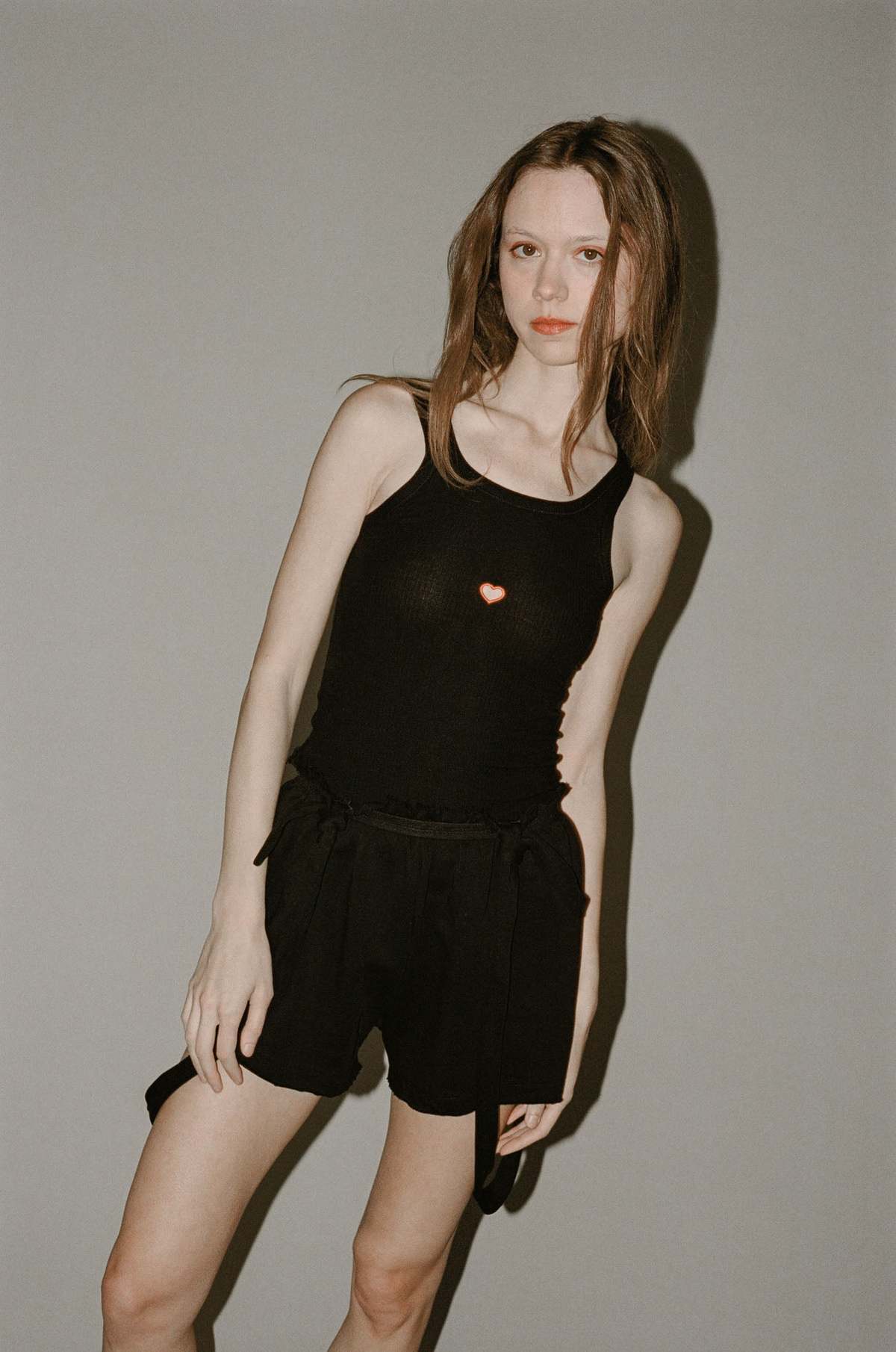 Baserange Heart Tank - Black | Garmentory