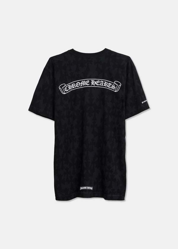 chrome hearts Cross Camo Chrome Hearts Logo T-Shirt - Black