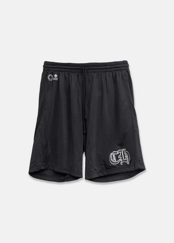 Black Mesh CH Basketball Shorts | Garmentory