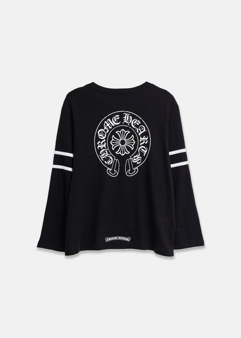トップス chrome hearts WOMENS BASEBALL TEE Buy Chrome Hearts Baseball T-Shirt 'Blue' - 1383 2FW220103BT BLUE