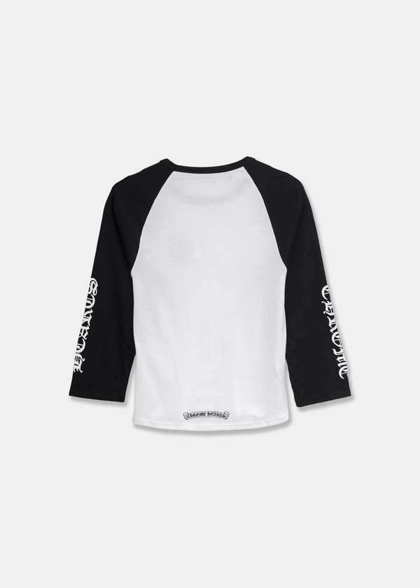トップス chrome hearts WOMENS BASEBALL TEE Chrome Hearts | Tops | Chrome Hearts Black And White Baseball Tee