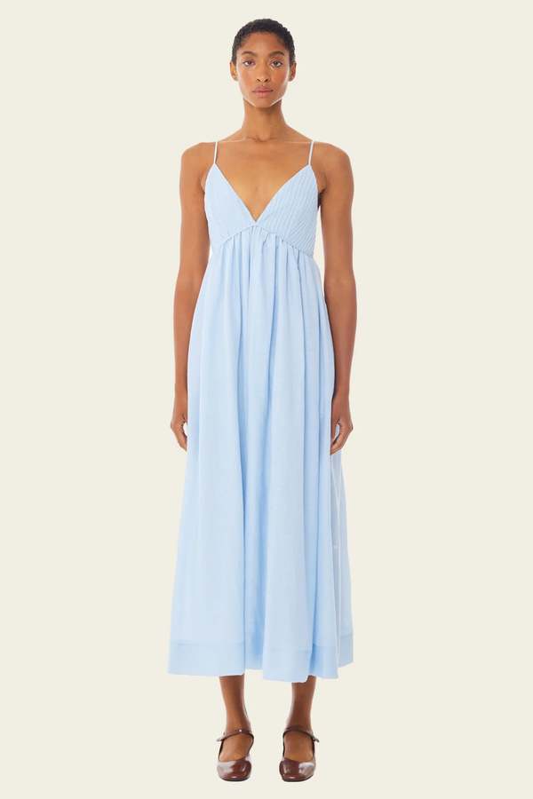 ice blue midi dress Ice Blue High Neck Ruched Bodycon Midi Dress – AX Paris US