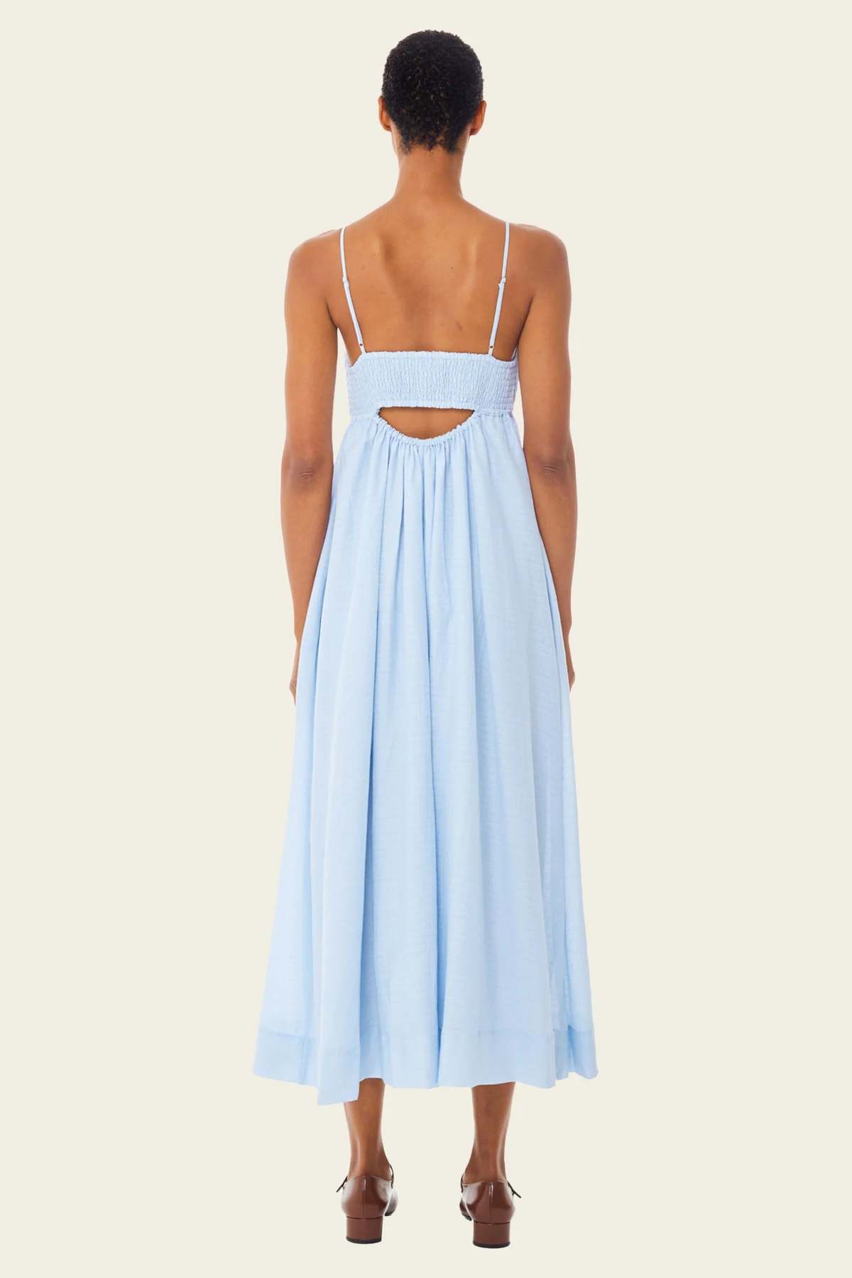 sonatina midi dress Find Me Now New Sonatina Midi Dress - Ice Blue