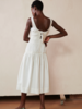 Maria Stanley Sigrid Dress - Bone - Thumbnail 5