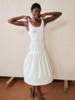 Maria Stanley Sigrid Dress - Bone - Thumbnail 8