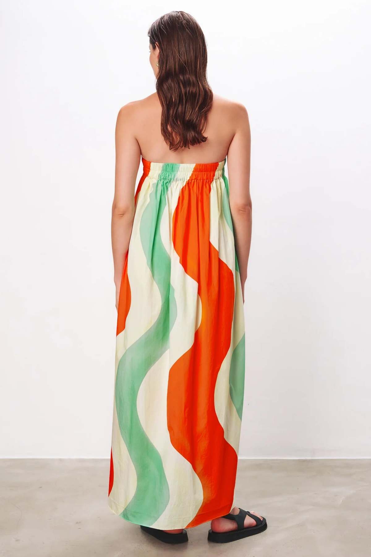 Mara Hoffman Alice Dress - Red/Green - Image 3 of 3