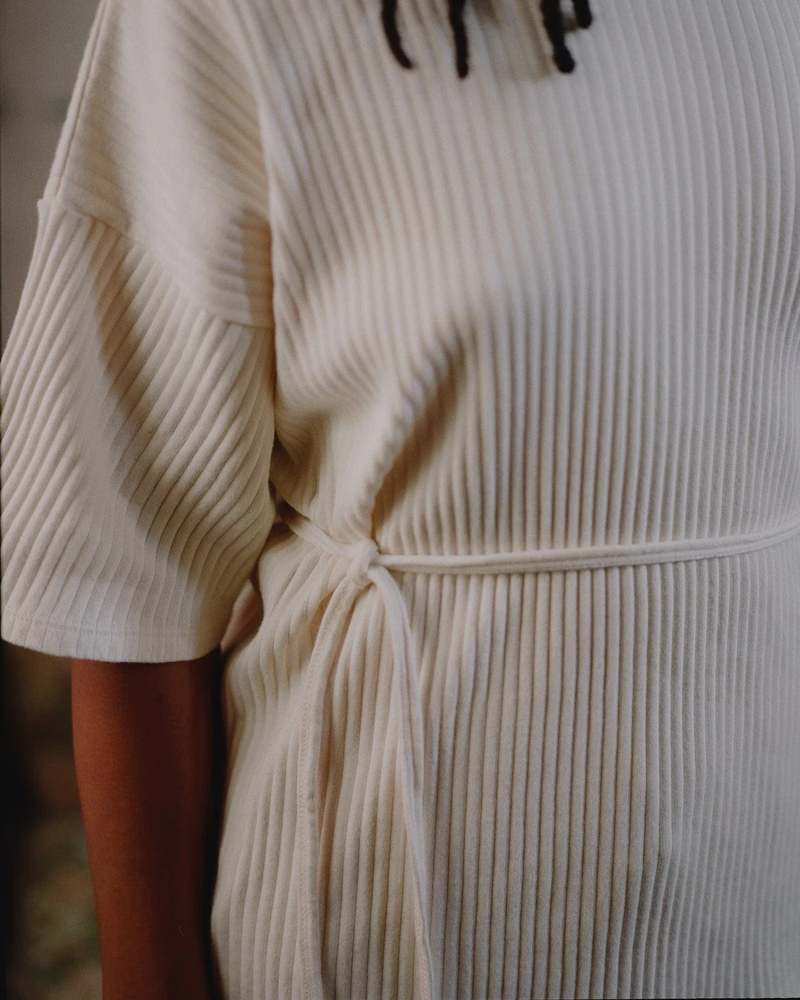 Baserange Shaw Tee - Off White | Garmentory