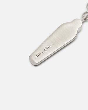 Rick Owens Sarcophagus Earring - Silver | Garmentory