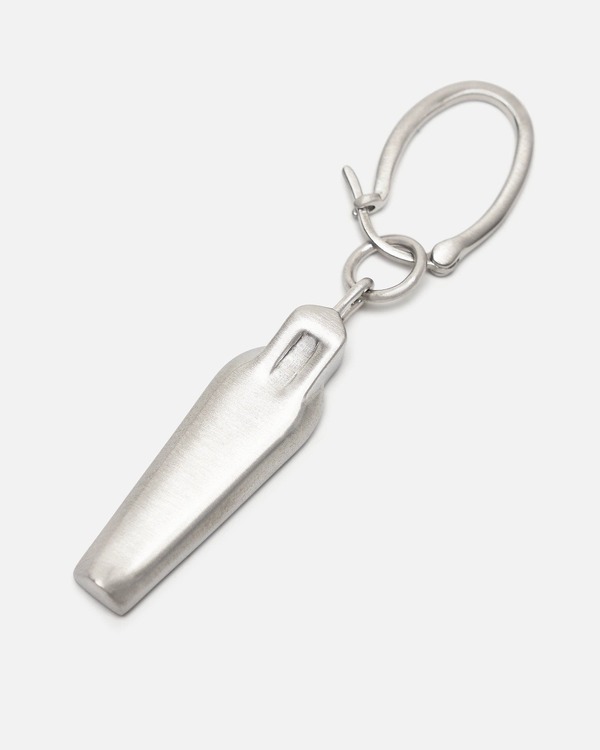 Rick Owens Sarcophagus Earring - Silver | Garmentory