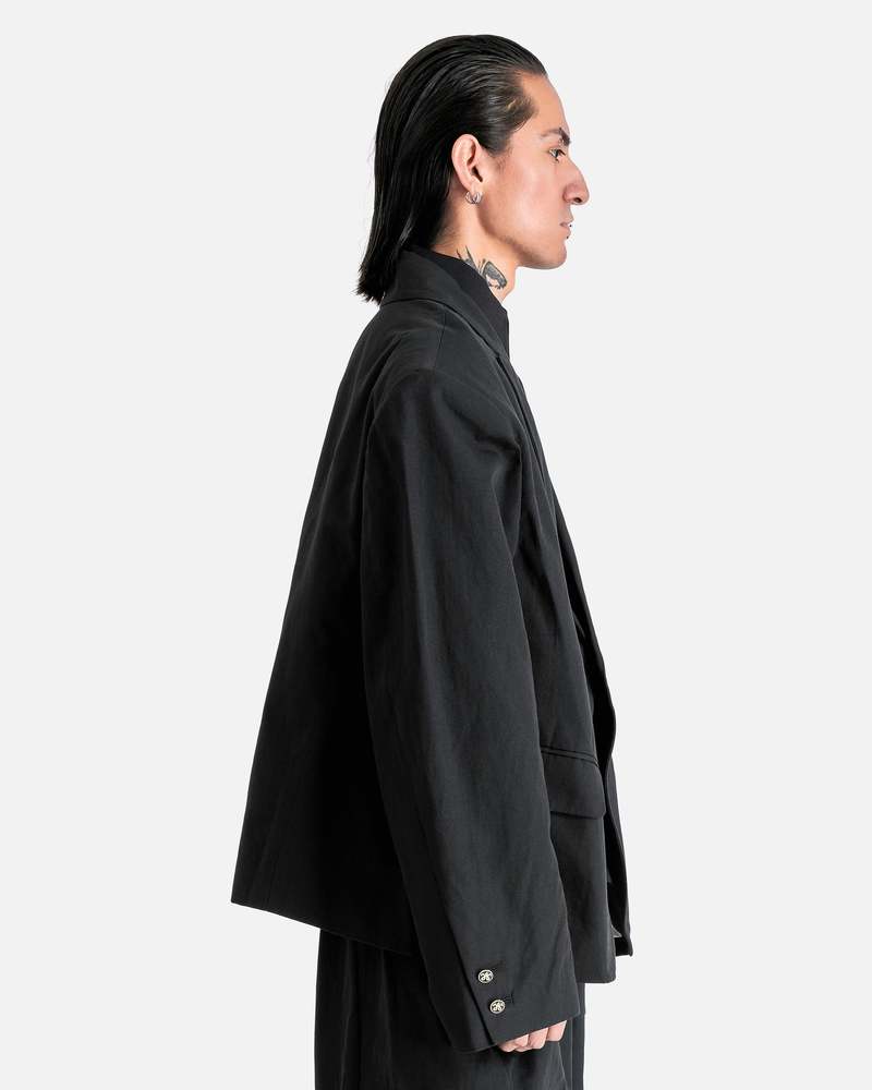 Willy Chavarria Box Cutter Jacket - Black | Garmentory