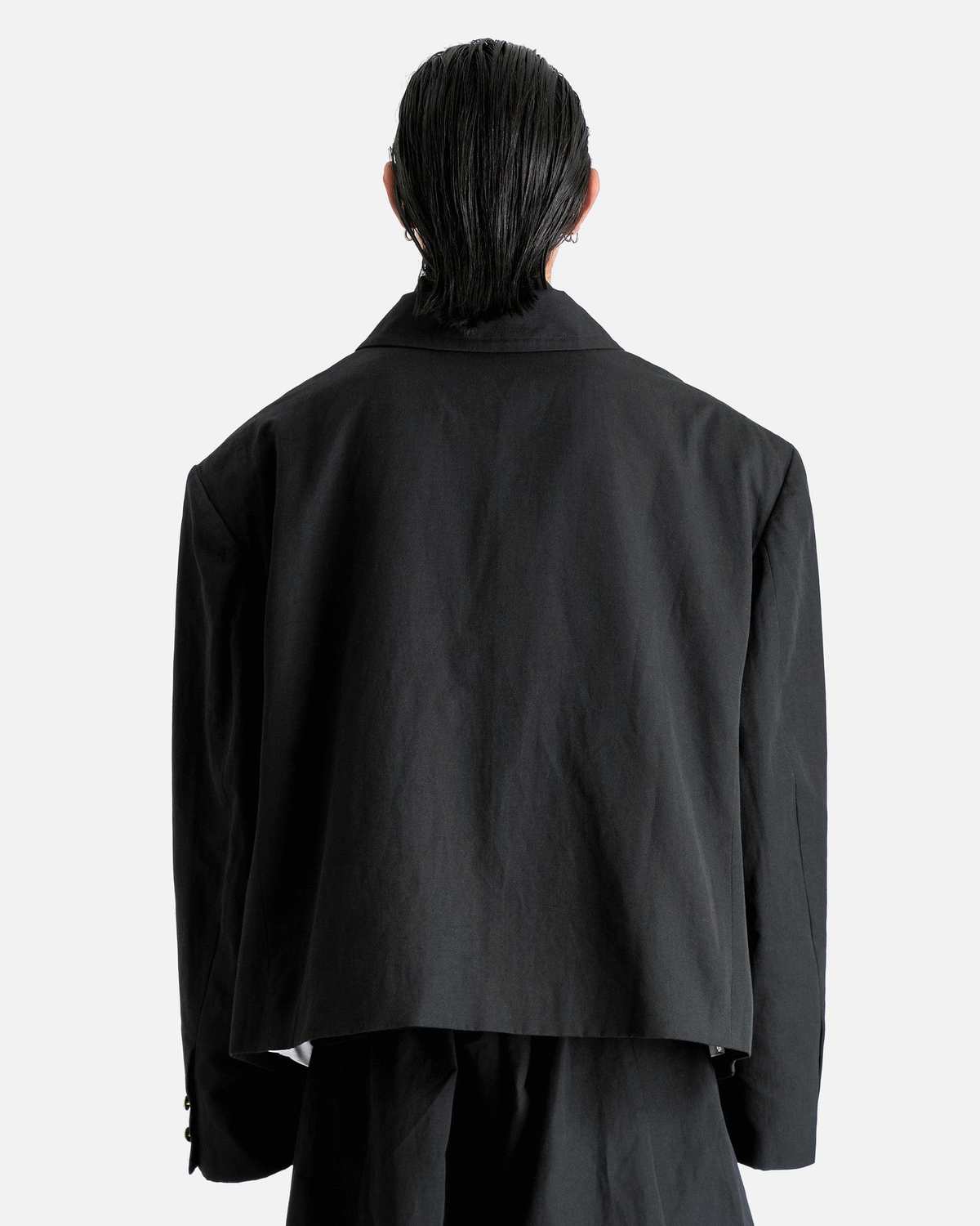 Willy Chavarria Box Cutter Jacket - Black | Garmentory