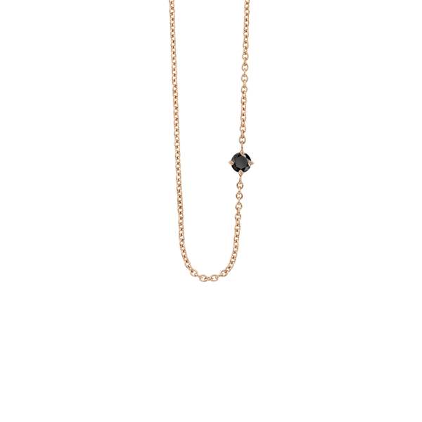 Lizzie Mandler Fine Jewelry Black Diamond Floating Necklace