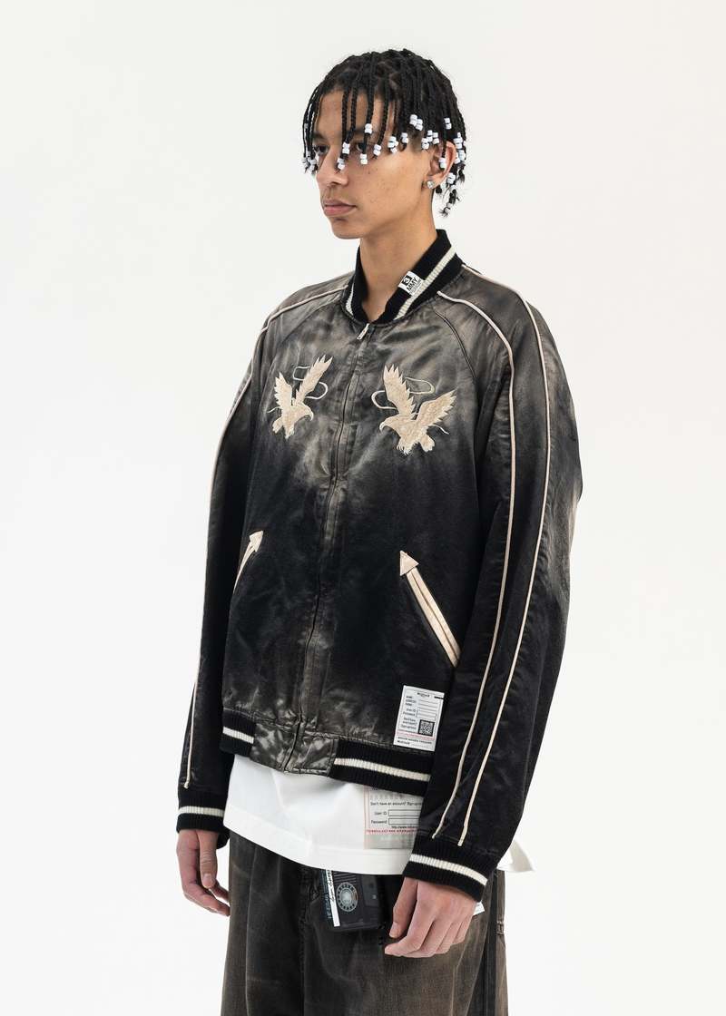 Mihara Yasuhiro SOUVENIR JACKET - BLACK | Garmentory Mihara Yasuhiro SOUVENIR JACKET - BLACK | Garmentory