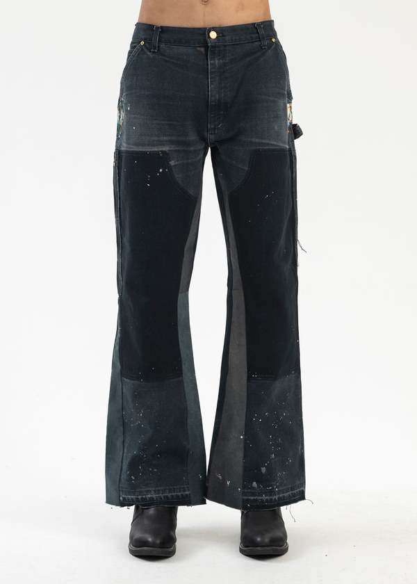 GALLERY DEPT. GDx Carhartt Vintage LA Flare Carpenter - Black Dark