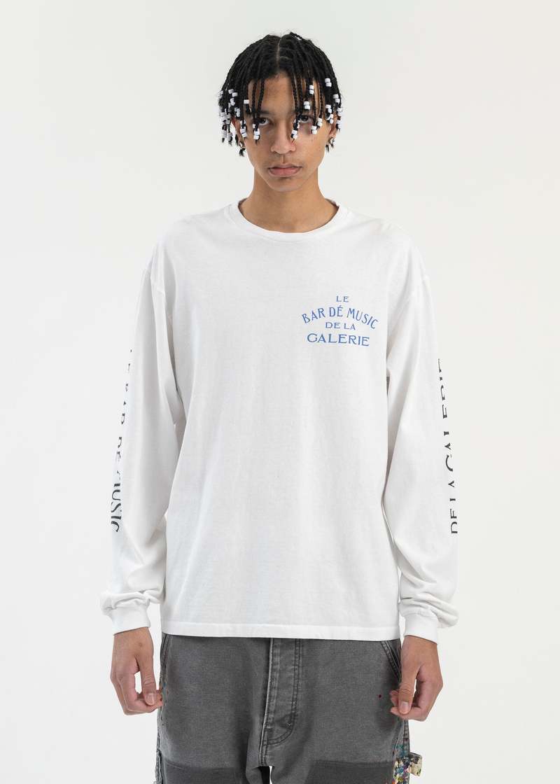 GALLERY DEPT. Le Bar Shop White LS Tee - White | Garmentory
