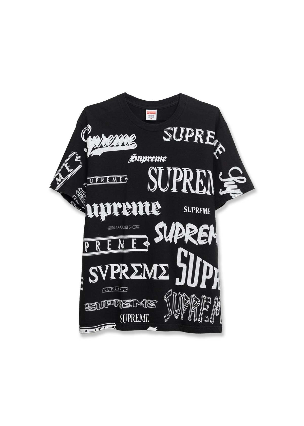 Supreme Multi Logo T Shirt - Black | Garmentory