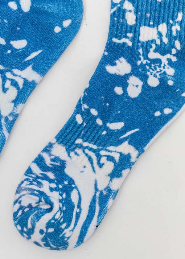 Back Beat Co. TRAVIS SCOTT CACTUS JACK FOR FRAGMENT SOCKS - Blue