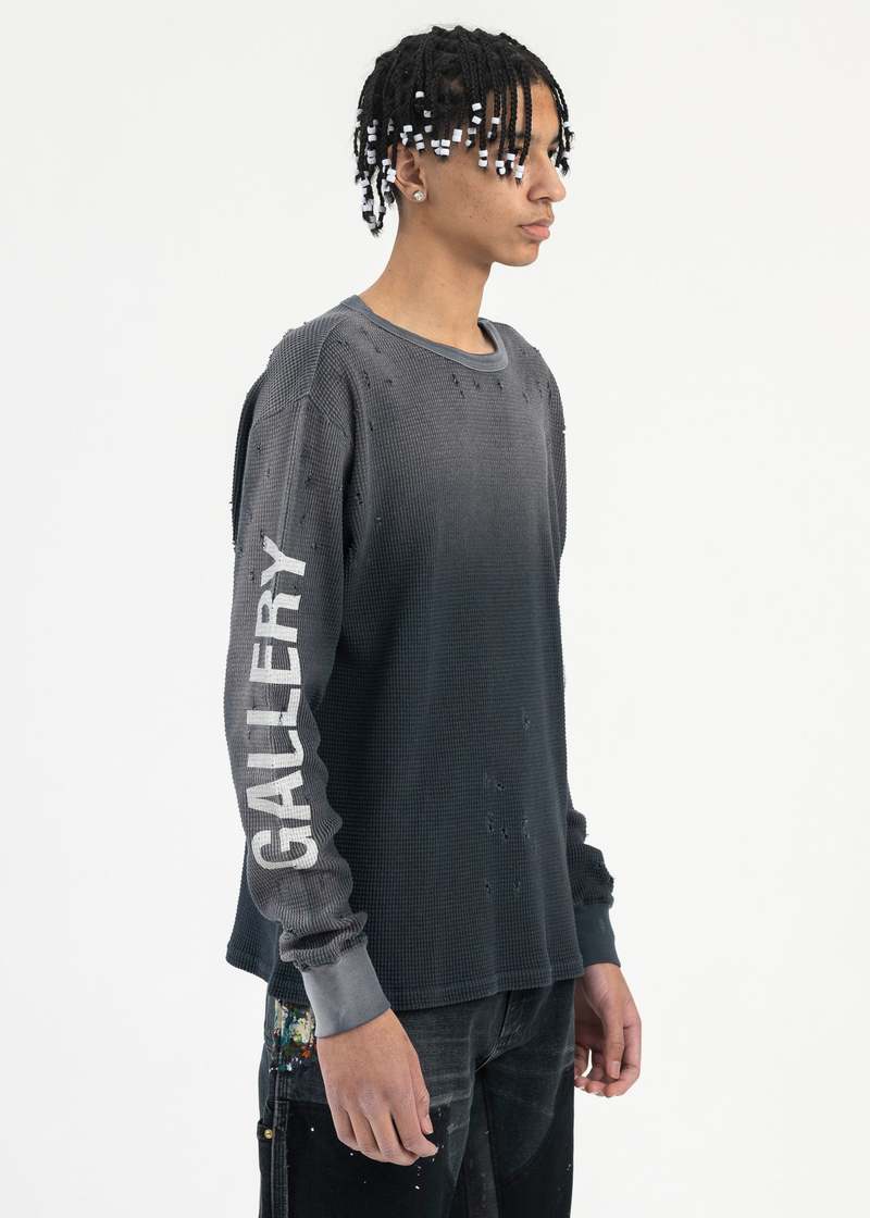 トップス Gallery Dept. Thermal L/S T-shirt Gallery Dept. Thermal L/S T-Shirt Yellow Men's - US
