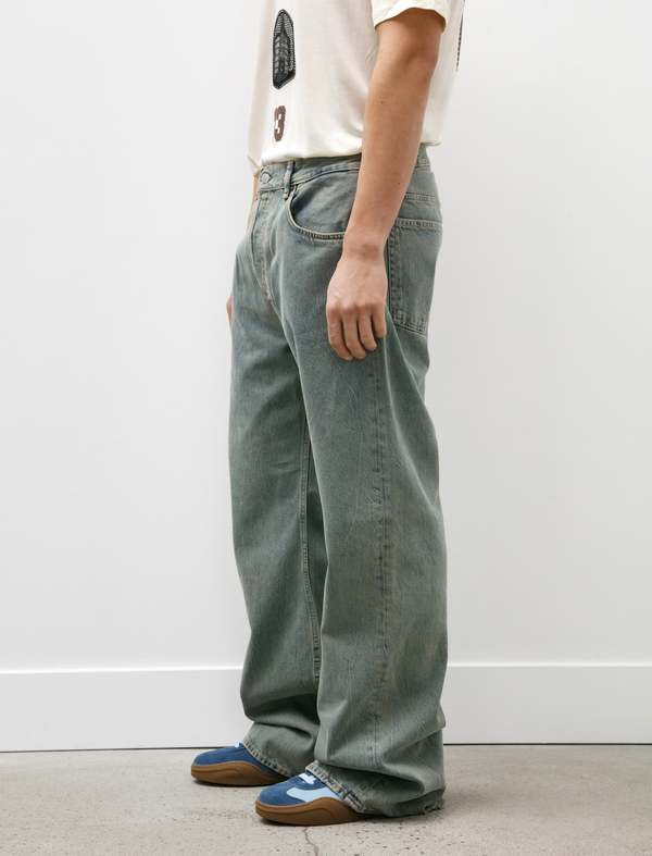 Acne Studios 2021M Delta jeans - Blue Beige | Garmentory