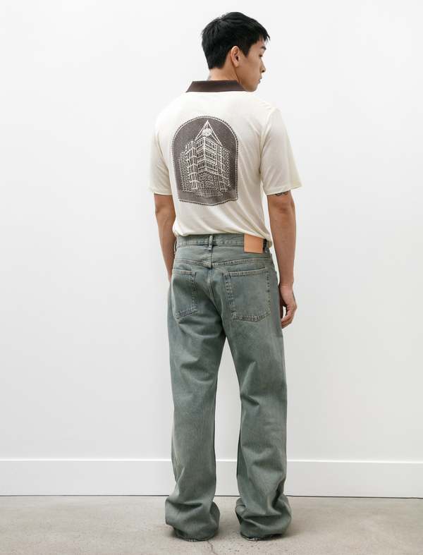 acne studios ルーズフィットジーンズ 2021m Delta Acne Studios 2021M Delta jeans - Blue Beige | Garmentory