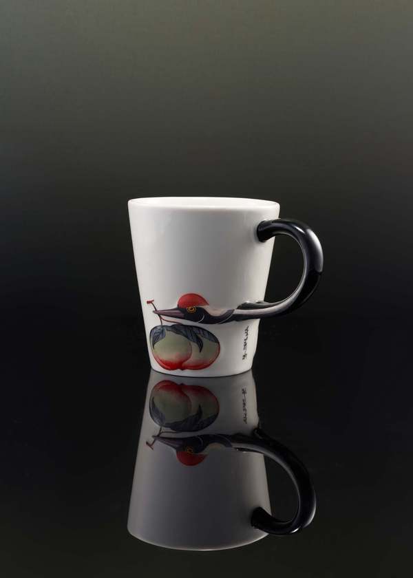 XIXINGLE Crane Mug - White