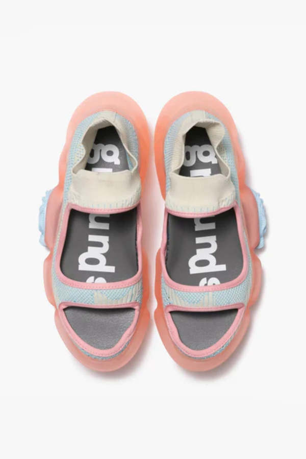 grounds Moopie AS1 Sandal - Cream Sky/Frost Pink | Garmentory