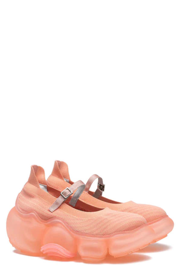 grounds Moopie Knit Pump Tropical - Peach/Frost Pink | Garmentory