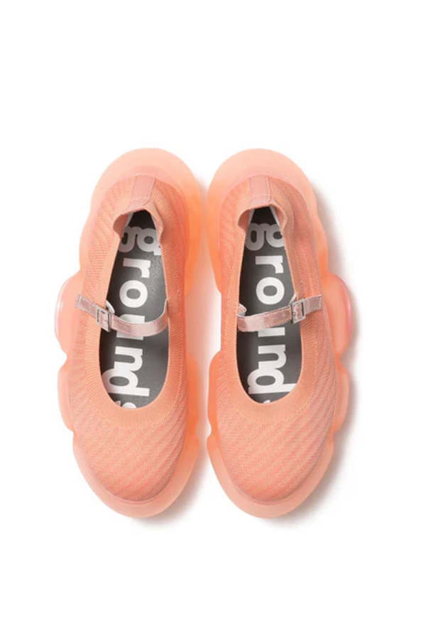 grounds Moopie Knit Pump Tropical - Peach/Frost Pink | Garmentory