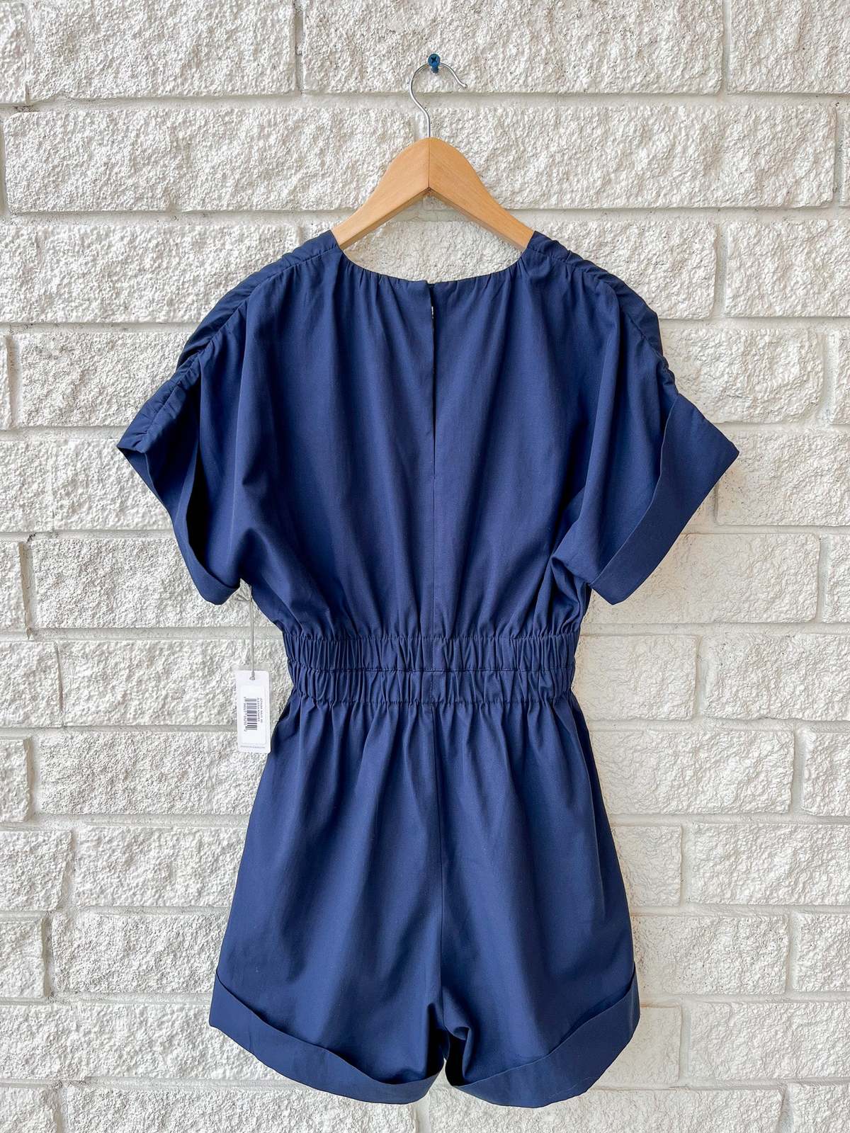 Brochu Walker Alessia Romper Navy Garmentory