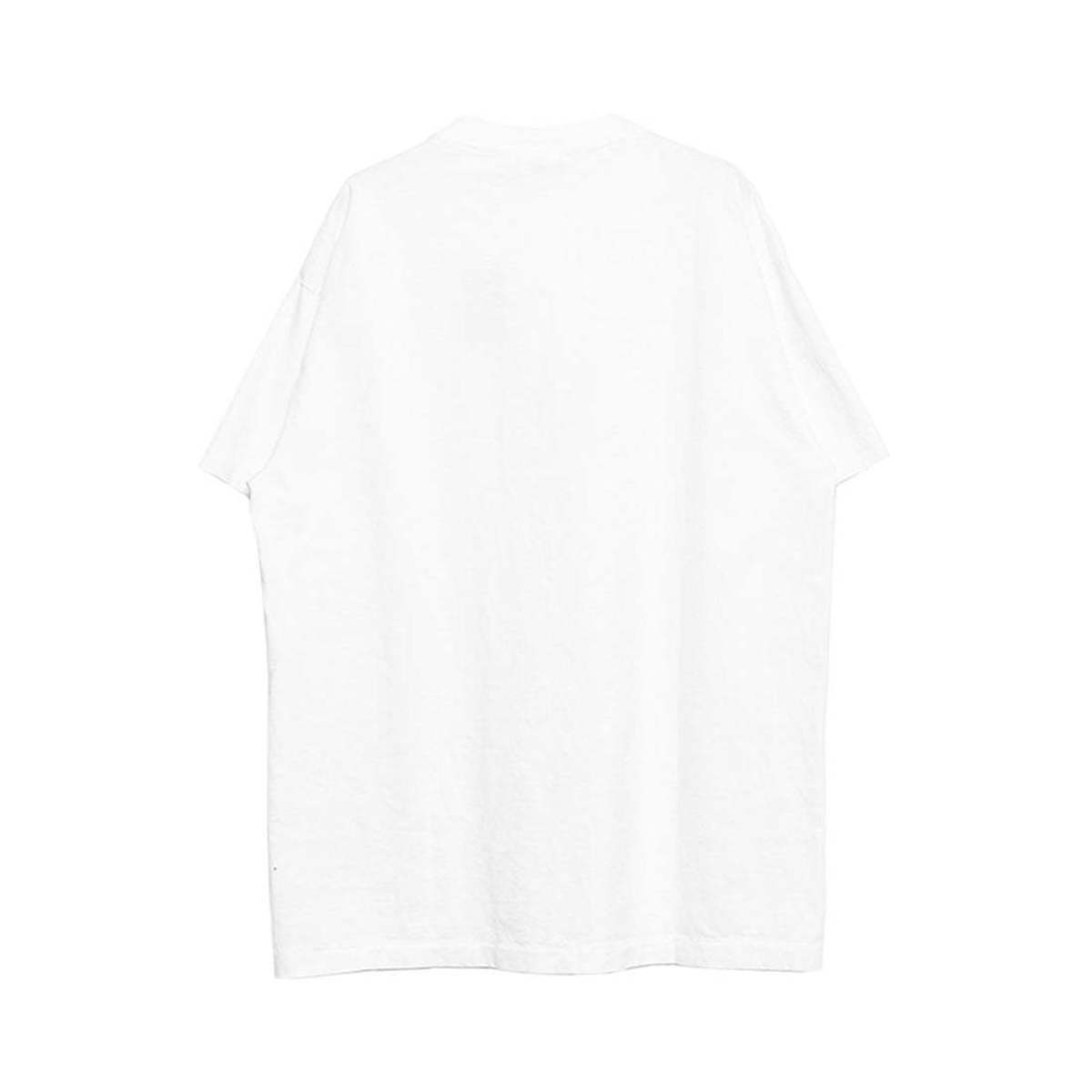 127★SAINT MICHAEL S/S TEE RIBON SAINT Saint Michael Ribon Saint T-shirt White/Red Men's - SS24 - US