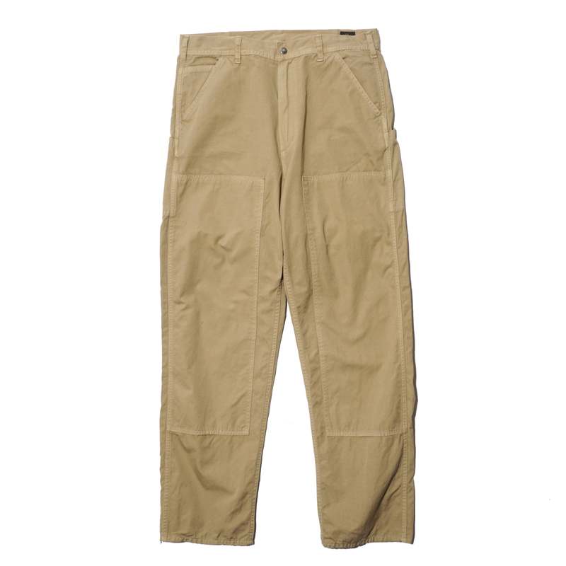 Orslow DOUBLE KNEE UTILITY WORK PANTS - KHAKI | Garmentory