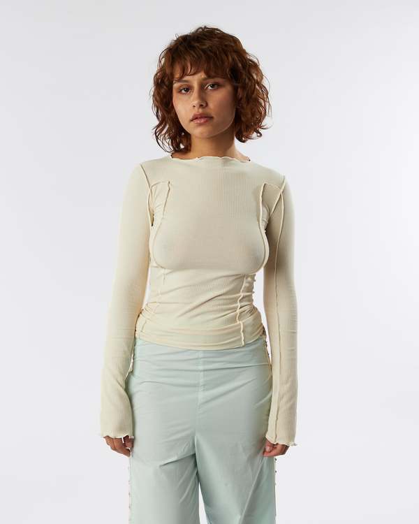 Omato Long Sleeve Tee in Assortment | Fine organic cotton