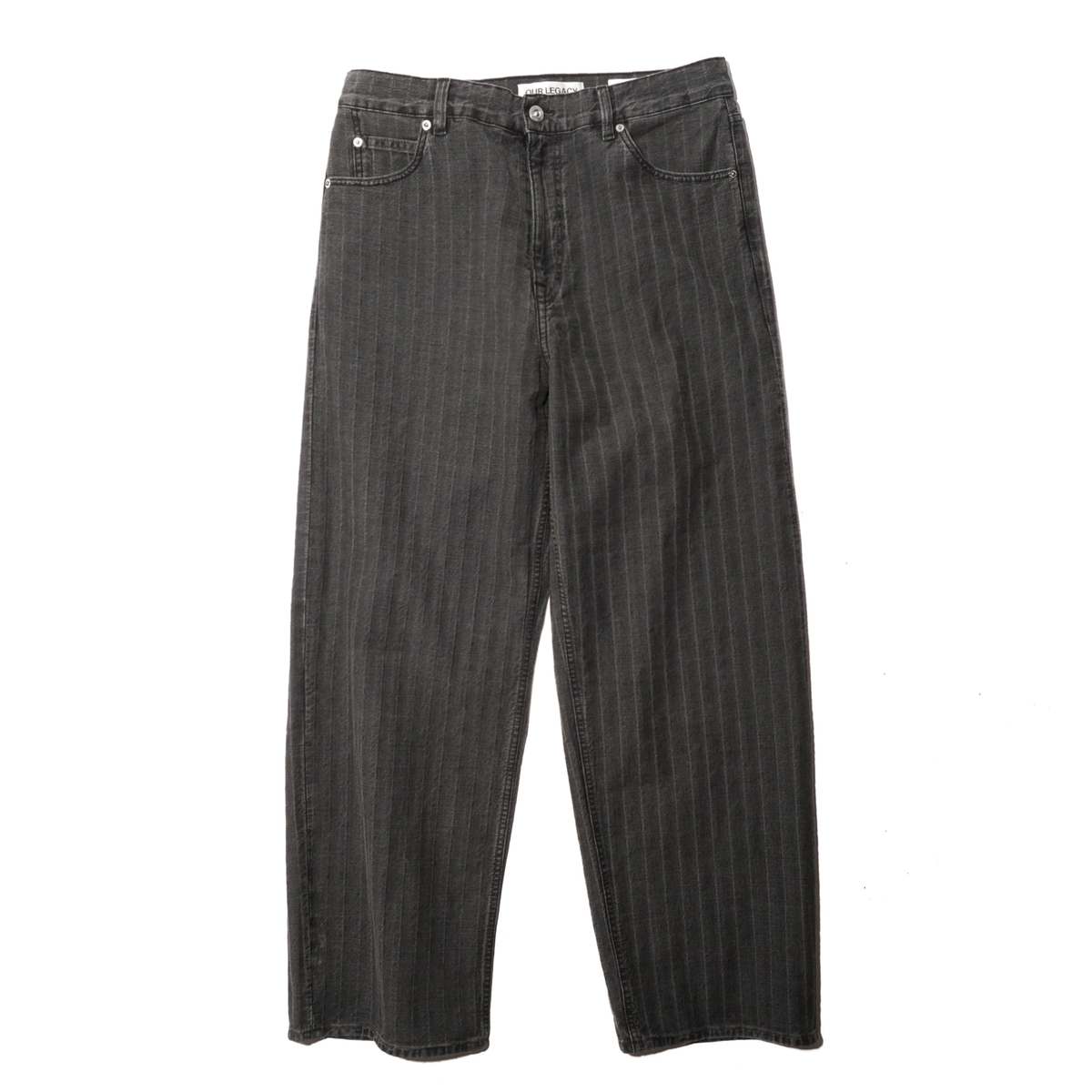 Our Legacy VAST CUT - WASHED GREY TORINO STRIPE | Garmentory